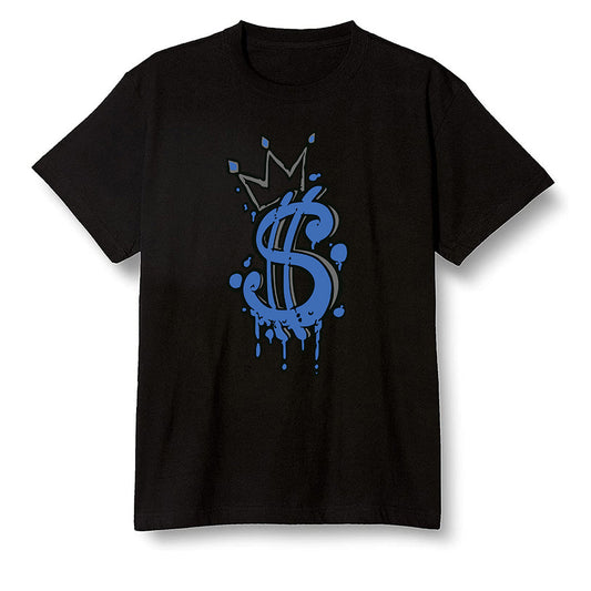 Pop Colour AJ13 Retro Black Royal - Money - Black Men T-shirt