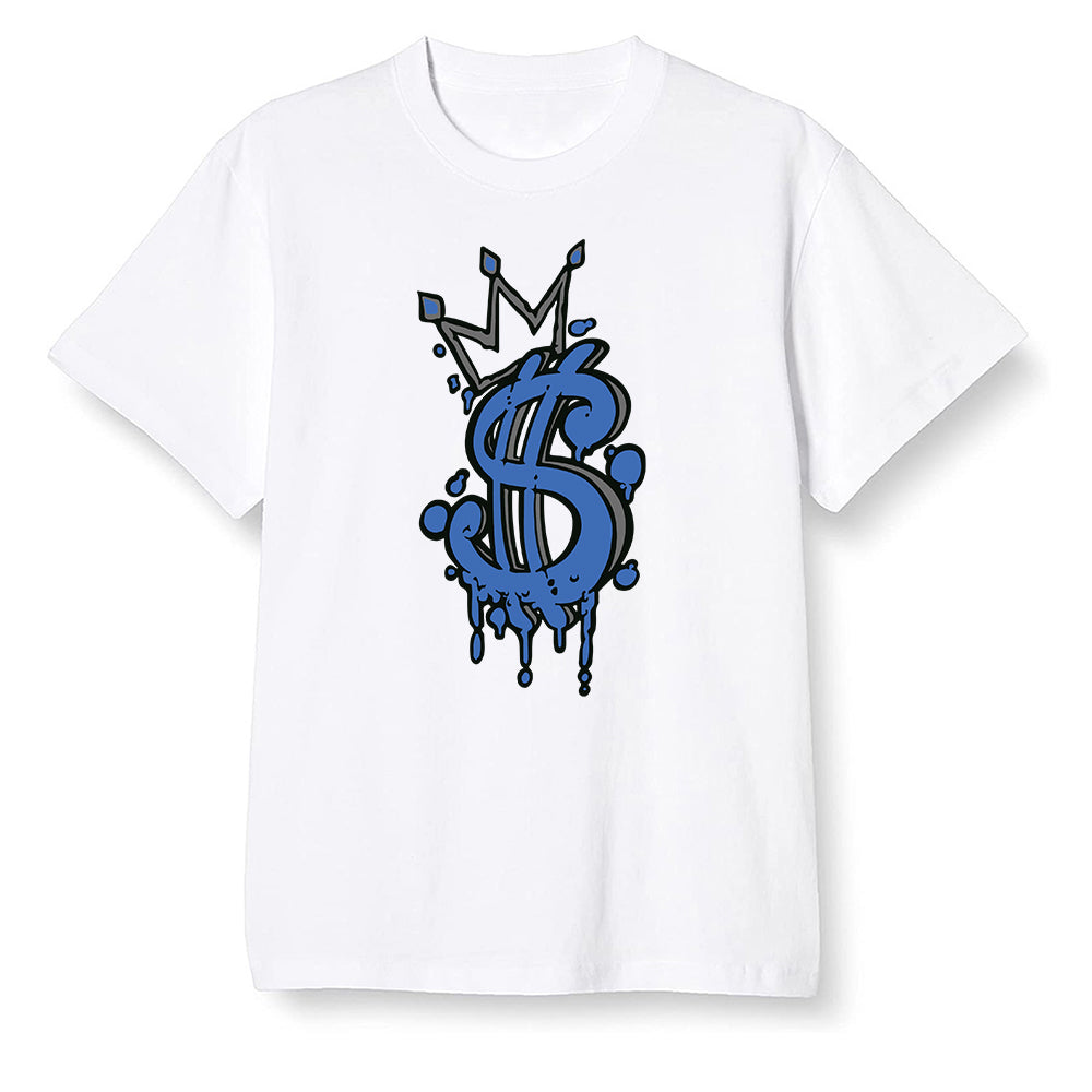 Pop Colour AJ13 Retro Black Royal - Money - White Men T-shirt