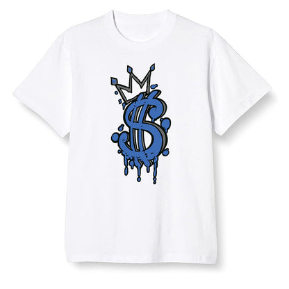 Pop Colour AJ13 Retro Black Royal - Money - White Men T-shirt
