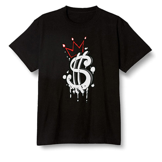 Pop Colour AJ13 Retro HE Got Game - Money - Black Men T-shirt