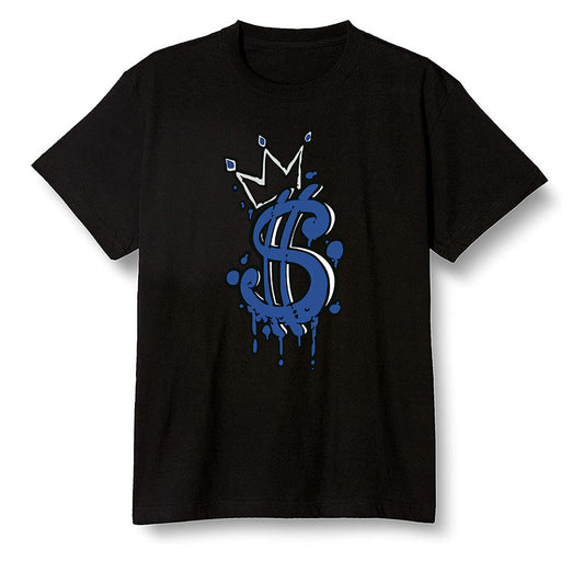 Pop Colour AJ13 Retro Flint - Money - Black Men T-shirt