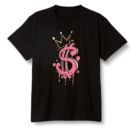 Pop Colour AJ13 Retro CNY - Money - Black Men T-shirt