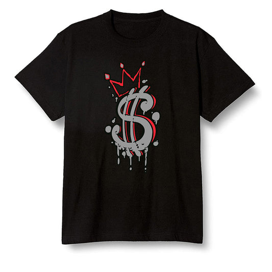Pop Colour AJ6 Retro Black Infrared - Money - Black Men T-shirt