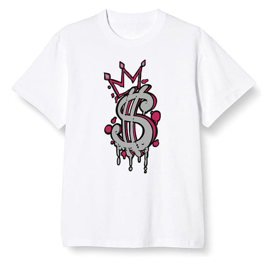 Pop Colour AJ6 Retro Bordeaux - Money - White Men T-shirt