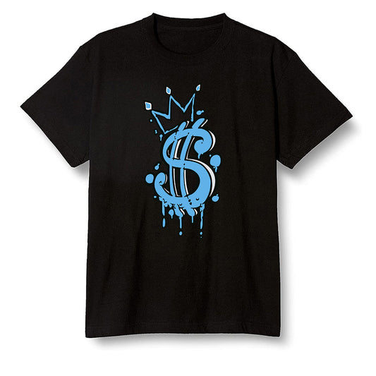 Pop Colour AJ6 UNC White - Money - Black Men T-shirt