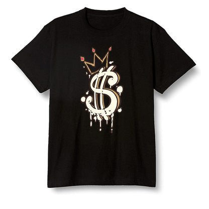 Pop Colour AJ6 Retro Quai 54 - Sail Gum - Money - Black Men T-shirt