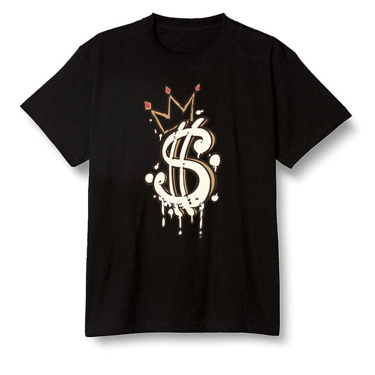 Pop Colour AJ6 Retro Quai 54 - Sail Gum - Money - Black Men T-shirt