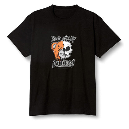 Pop Colour AJ1 Retro High OG Shattered Backboard - No Rules Teddy Bear - Black Men T-shirt