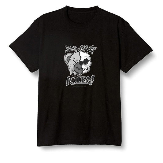 Pop Colour AJ1 Retro High OG Shadow 2.0 - No Rules Teddy Bear - Black Men T-shirt