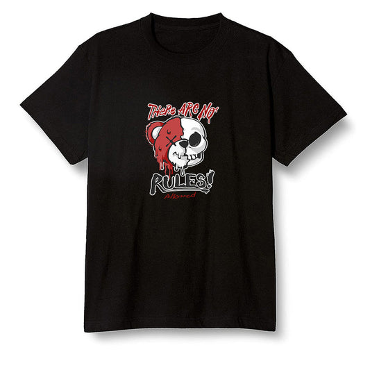 Pop Colour AJ1 Retro High OG Chicago - No Rules Teddy Bear - Black Men T-shirt