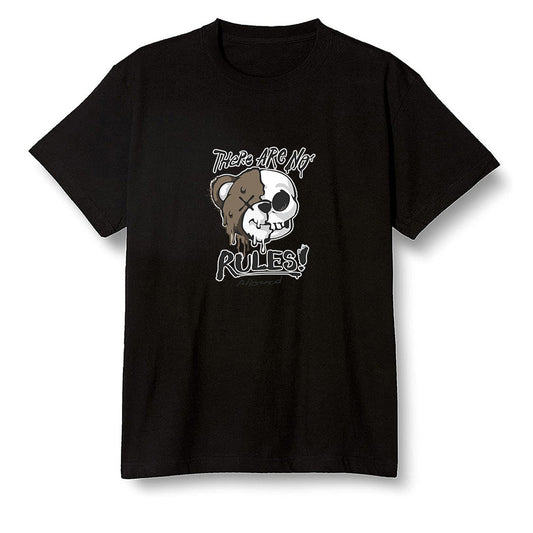 Pop Colour AJ1 Retro High Dark Mocha - No Rules Teddy Bear - Black Men T-shirt