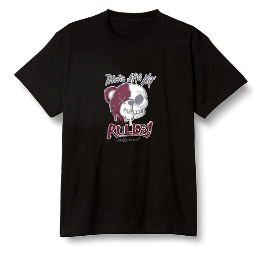 Pop Colour AJ1 Retro High OG Bordeaux - No Rules Teddy Bear - Black Men T-shirt