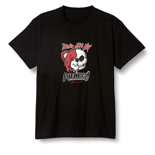 The 10 Pop Colour AJ1 Joint Model - No Rules Teddy Bear - Black Men T-shirt