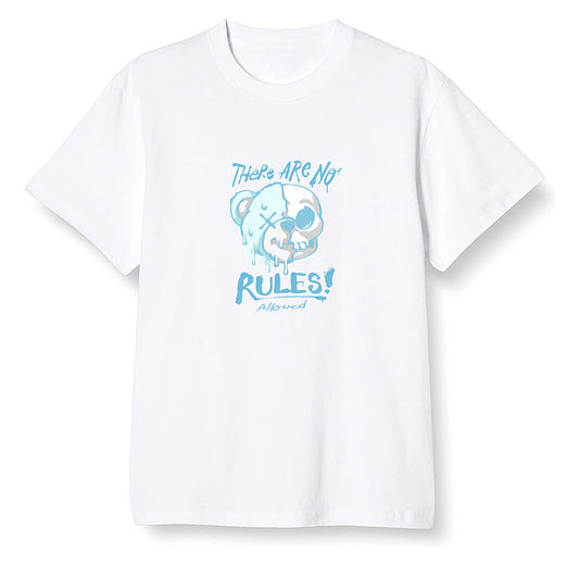 Pop Colour AJ1 NRG Joint Model - White - No Rules Teddy Bear - White Men T-shirt