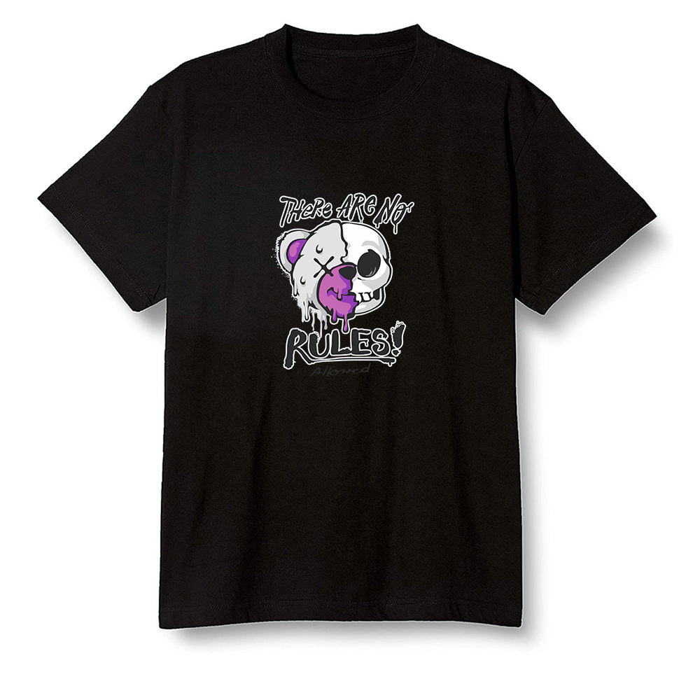 Pop Colour AJ1 Zoom Cmft Psg - No Rules Teddy Bear - Black Men T-shirt
