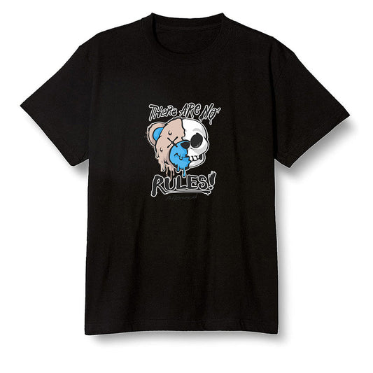 Pop Colour AJ1 Retro High OG PRO Prototype - No Rules Teddy Bear - Black Men T-shirt