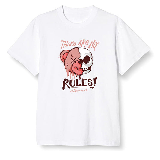 Pop Colour AJ6 Retro NRG Rust Pink - No Rules Teddy Bear - White Men T-shirt