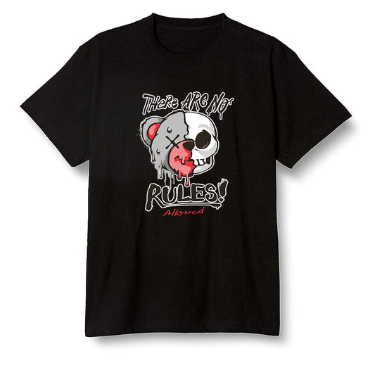Nike Pop Colour AJ6 Retro Reflective Infrared - No Rules Teddy Bear - Black Men T-shirt