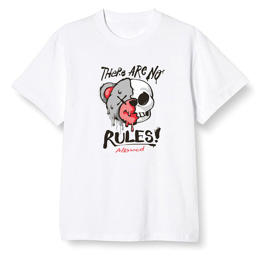 Nike Pop Colour AJ6 Retro Reflective Infrared - No Rules Teddy Bear - White Men T-shirt
