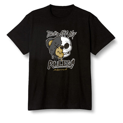 Pop Colour AJ6 Retro Dmp Defining Moments - No Rules Teddy Bear - Black Men T-shirt