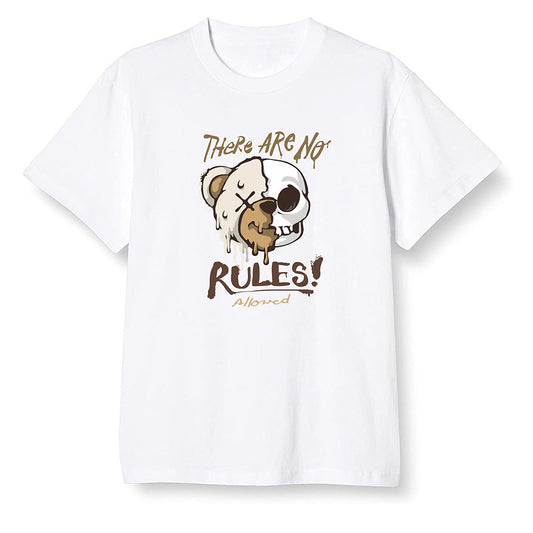 Pop Colour AJ6 Retro Quai 54 - Sail Gum - No Rules Teddy Bear - White Men T-shirt