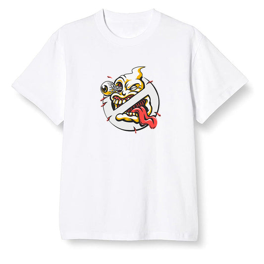 Pop Colour AJ1 Retro High OG Light Fusion Red - No ghost - White Men T-shirt