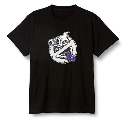 Pop Colour AJ1 High OG Court Purple - No ghost - Black Men T-shirt