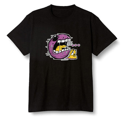 Pop Colour AJ1 Retro High OG Brotherhood - Pac Man and ghost - Black Men T-shirt