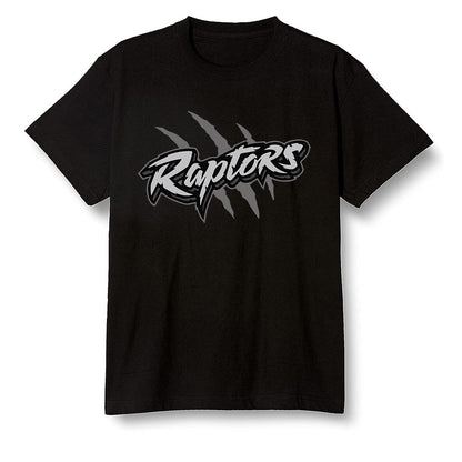 Pop Colour AJ1 Low 'Triple Black' Black - Raptors - Black Men T-shirt