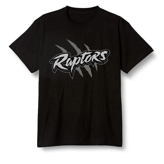 Pop Colour AJ1 Low 'Triple Black' Black - Raptors - Black Men T-shirt