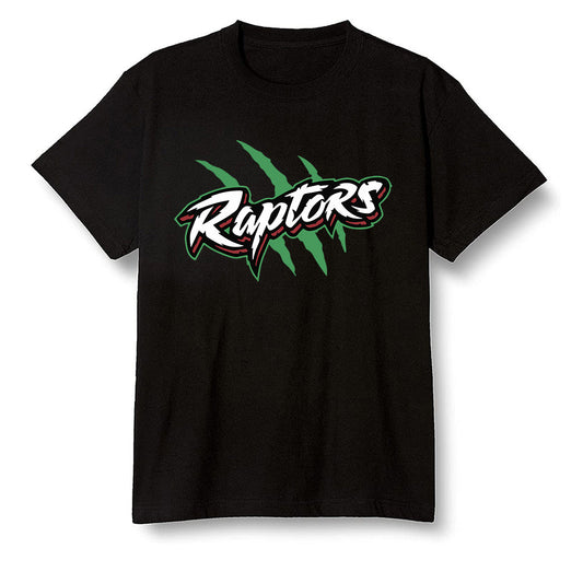 Pop Colour AJ1 Retro High OG Pine Green J10456 - Raptors - Black Men T-shirt