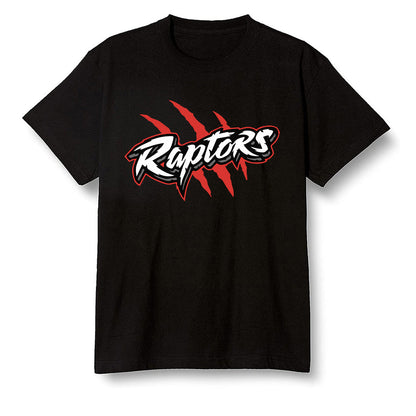 Pop Colour AJ1 Retro High OG Chicago - Raptors - Black Men T-shirt
