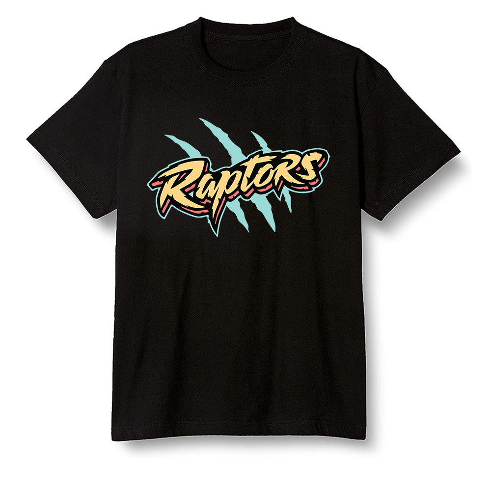 Pop Colour AJ1 Retro High OG Tokyo Bio Hack - Raptors - Black Men T-shirt