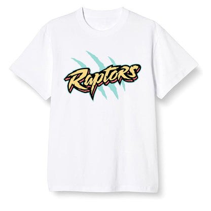 Pop Colour AJ1 Retro High OG Tokyo Bio Hack - Raptors - White Men T-shirt