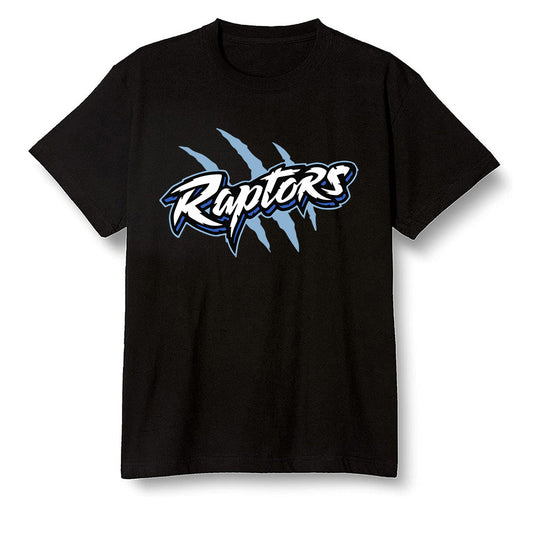 Pop Colour AJ1 Retro High OG Hyper Royal - Raptors - Black Men T-shirt