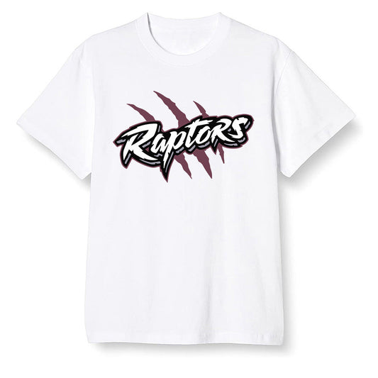 Pop Colour AJ1 Retro High OG Bordeaux - Raptors - White Men T-shirt