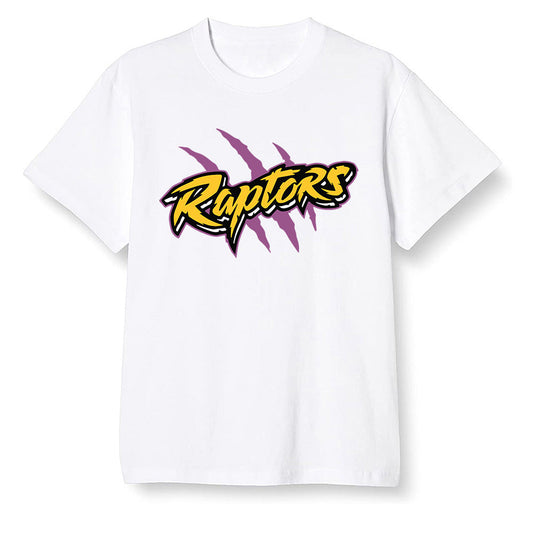 Pop Colour AJ1 Retro High OG Brotherhood - Raptors - White Men T-shirt