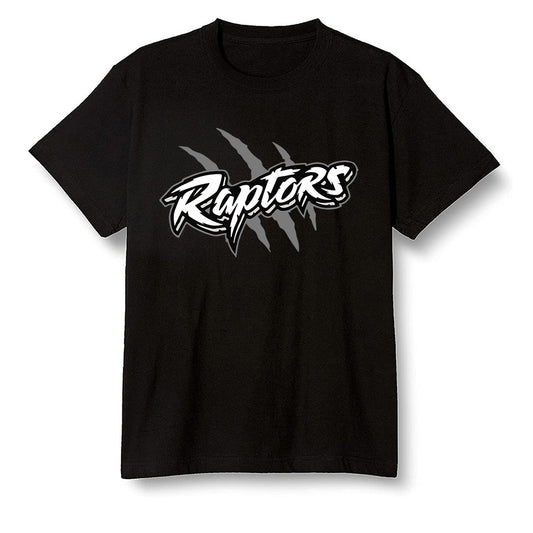 Pop Colour AJ1 Retro High '85 OG Neutral Grey - Raptors - Black Men T-shirt