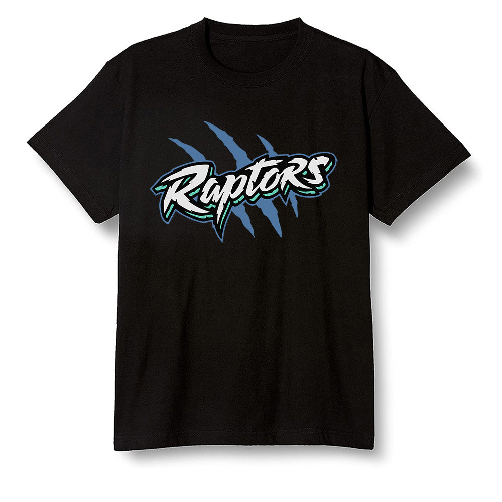 Pop Colour AJ1 High OG TIE DYE - Raptors - Black Men T-shirt