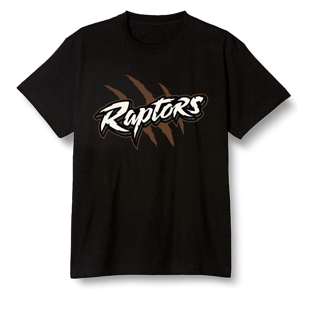 Pop Colour AJ1 High OG TS SP Travis Scott - Mocha - Raptors - Black Men T-shirt