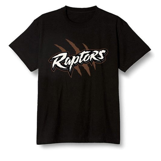 Pop Colour AJ1 High OG TS SP Travis Scott - Mocha - Raptors - Black Men T-shirt