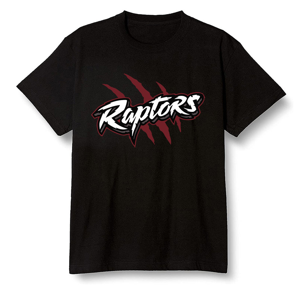 Pop Colour AJ1 Retro High OG SP White/Royal/Varsity Red/Black - Raptors - Black Men T-shirt