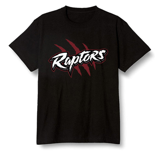 Pop Colour AJ1 Retro High OG SP White/Royal/Varsity Red/Black - Raptors - Black Men T-shirt