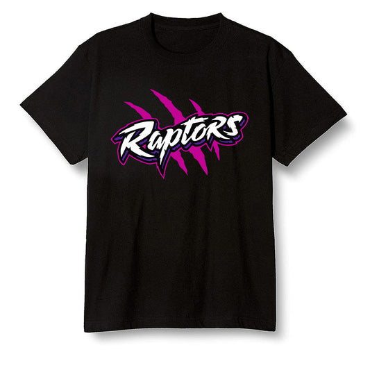 Pop Colour AJ1 Zoom Cmft Psg - Raptors - Black Men T-shirt