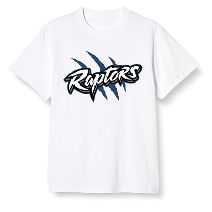 Pop Colour AJ1 High OG CO JP Midnight Navy - Raptors - White Men T-shirt
