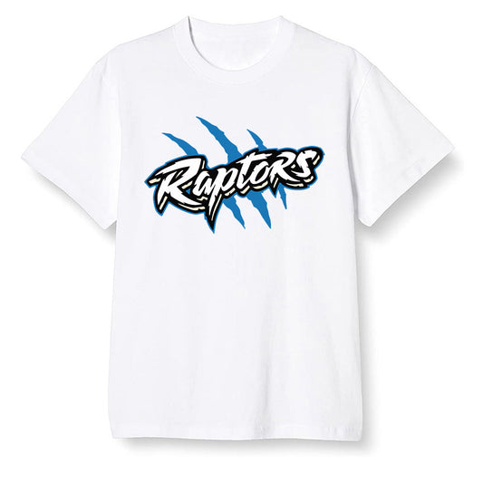 Pop Colour AJ1 High OG SP Fragment Design X Travis Scott - Raptors - White Men T-shirt