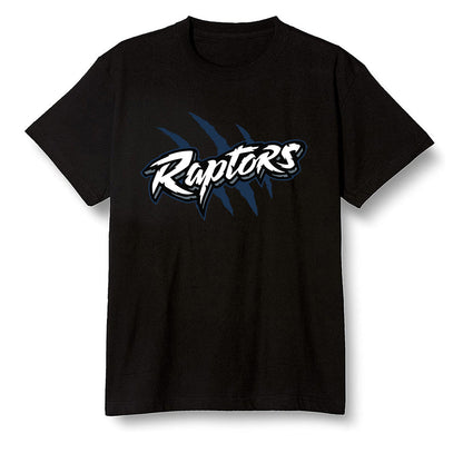 Pop Colour AJ13 Retro Flint - Raptors - Black Men T-shirt