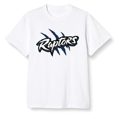 Pop Colour AJ13 Retro Flint - Raptors - White Men T-shirt