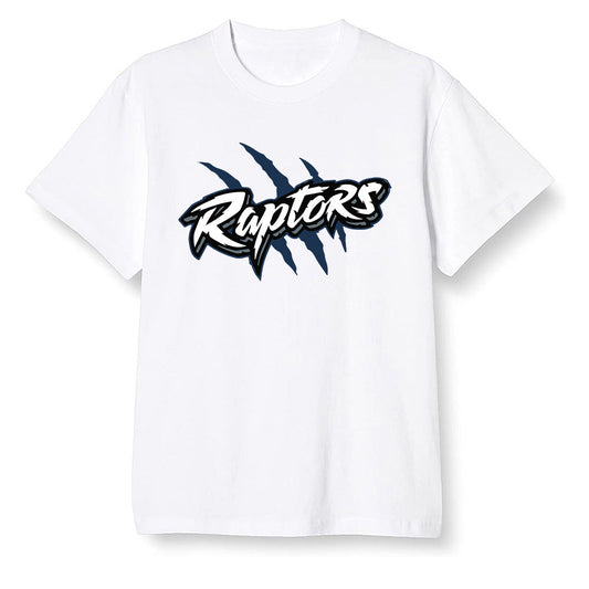 Pop Colour AJ13 Retro Flint - Raptors - White Men T-shirt