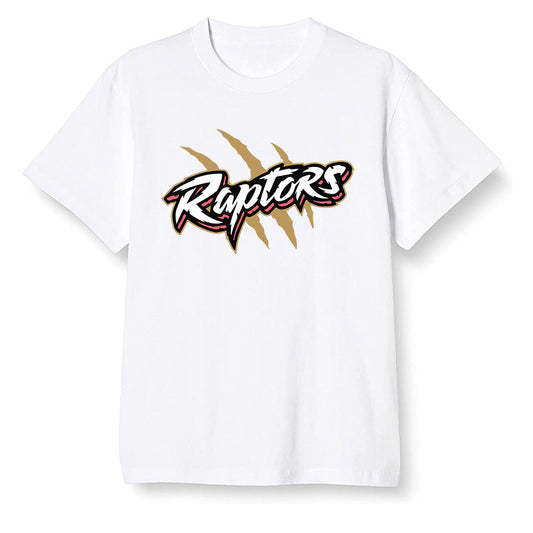 Pop Colour AJ13 Retro CNY - Raptors - White Men T-shirt